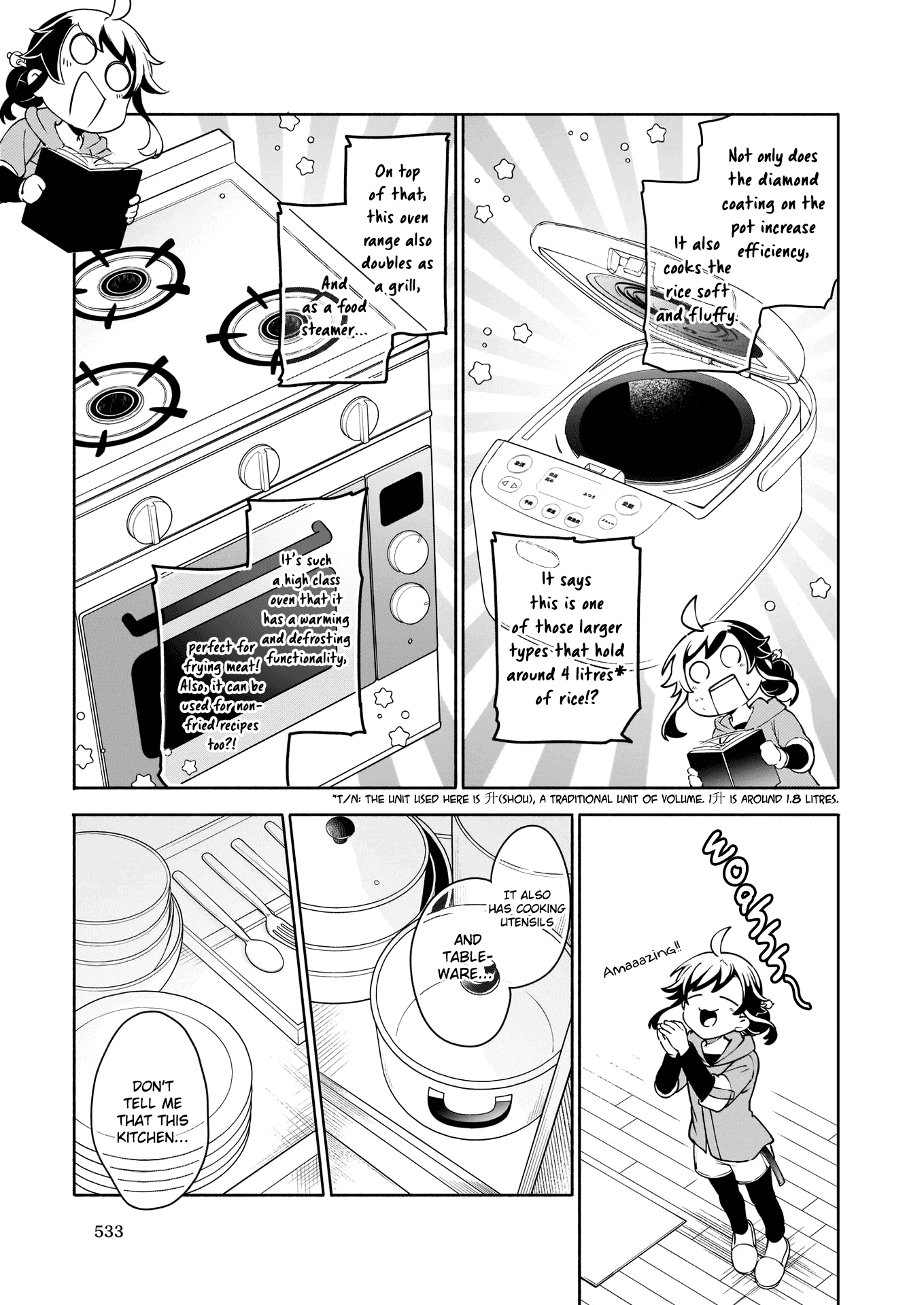 The Forsaken Saintess and Her Foodie Roadtrip in Another World Chapter 3.1 page 8 - Chapter 3.1