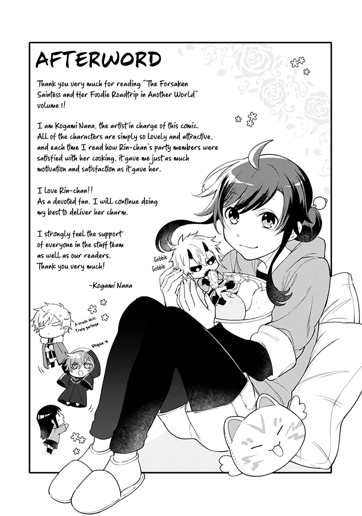 The Forsaken Saintess and Her Foodie Roadtrip in Another World Chapter 4.5 page 8 - Chapter 4.5: Volume 1 Extra