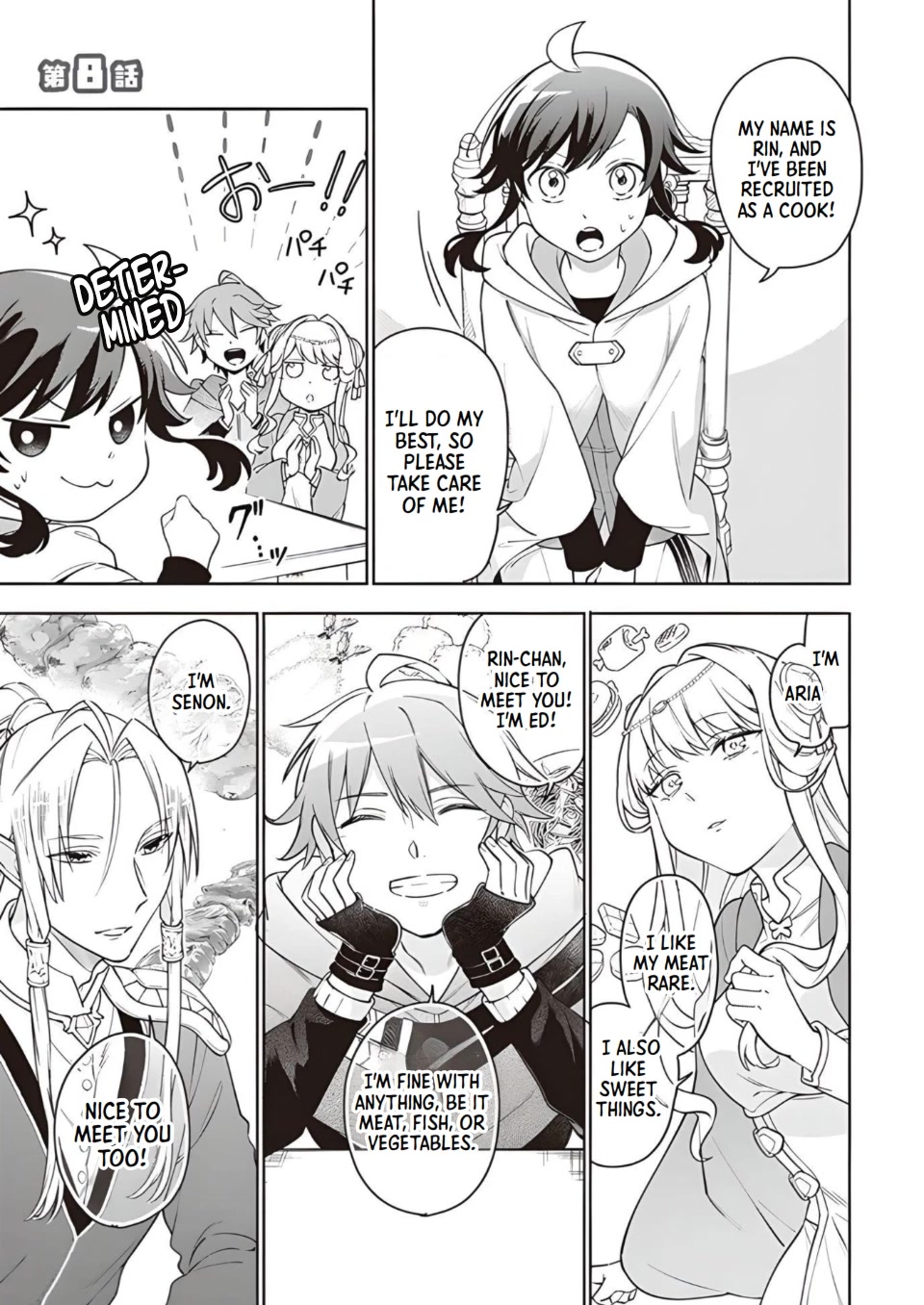 The Forsaken Saintess and Her Foodie Roadtrip in Another World Chapter 8 page 1 - Chapter 8