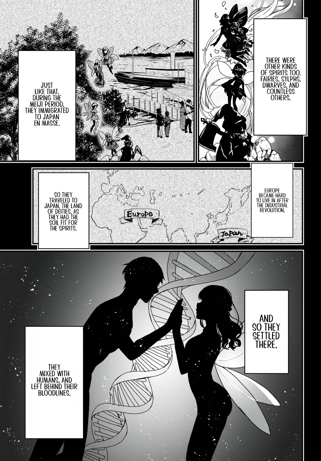 The Four Sisters (Elves) Wait For The Night Chapter 1 page 16 - Chapter 1