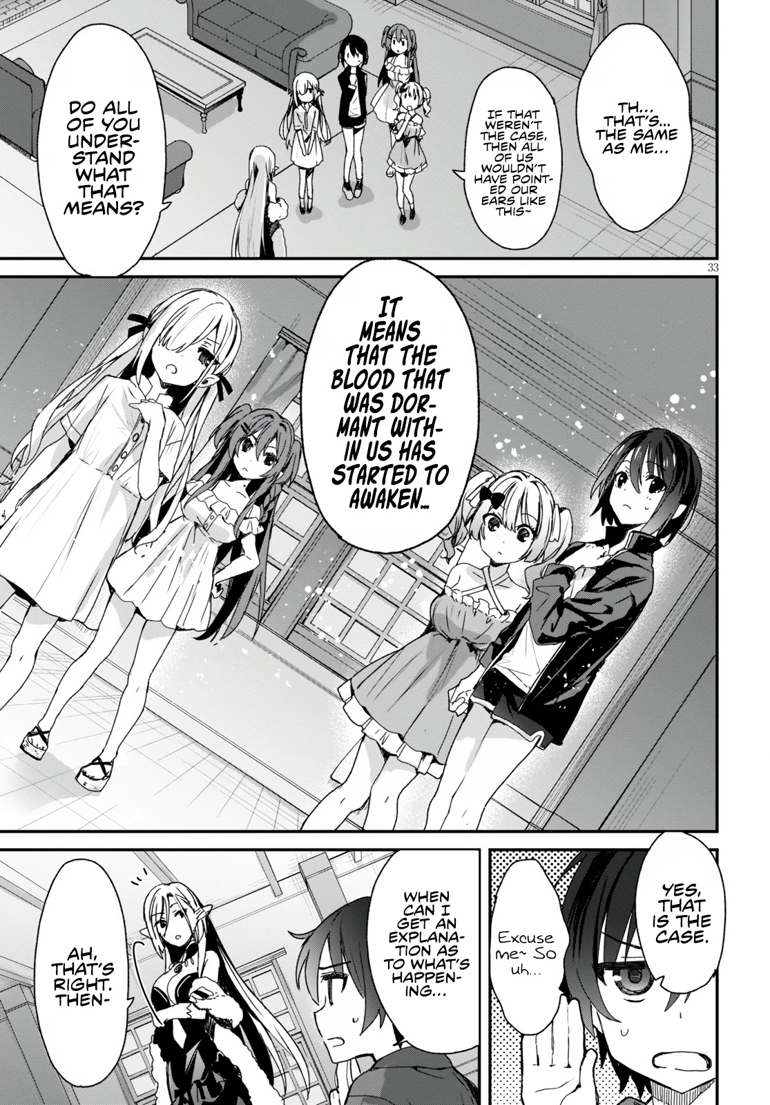 The Four Sisters (Elves) Wait For The Night Chapter 1 page 38 - Chapter 1