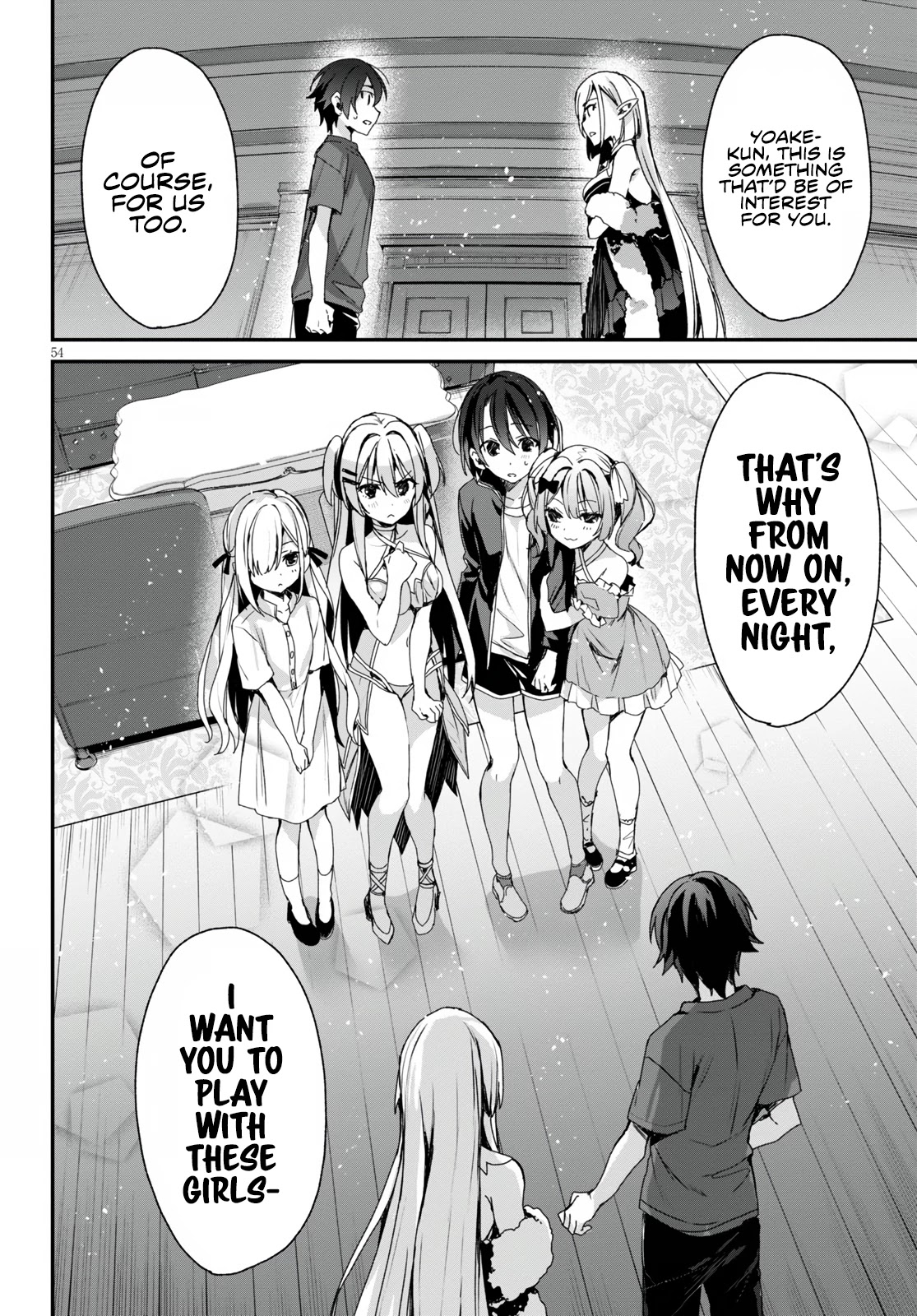 The Four Sisters (Elves) Wait For The Night Chapter 1 page 59 - Chapter 1