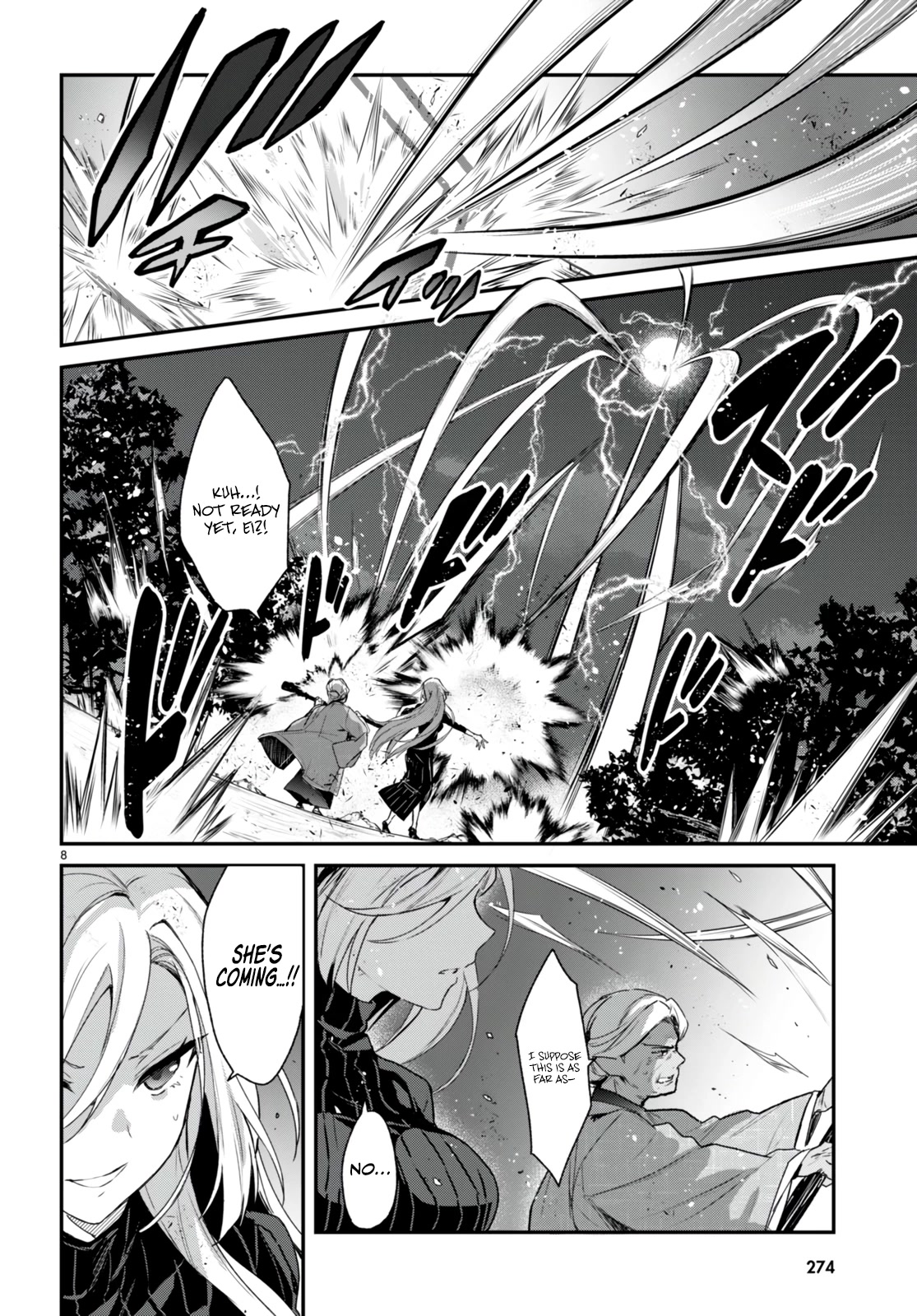 The Four Sisters (Elves) Wait For The Night Chapter 13 page 9 - Chapter 13