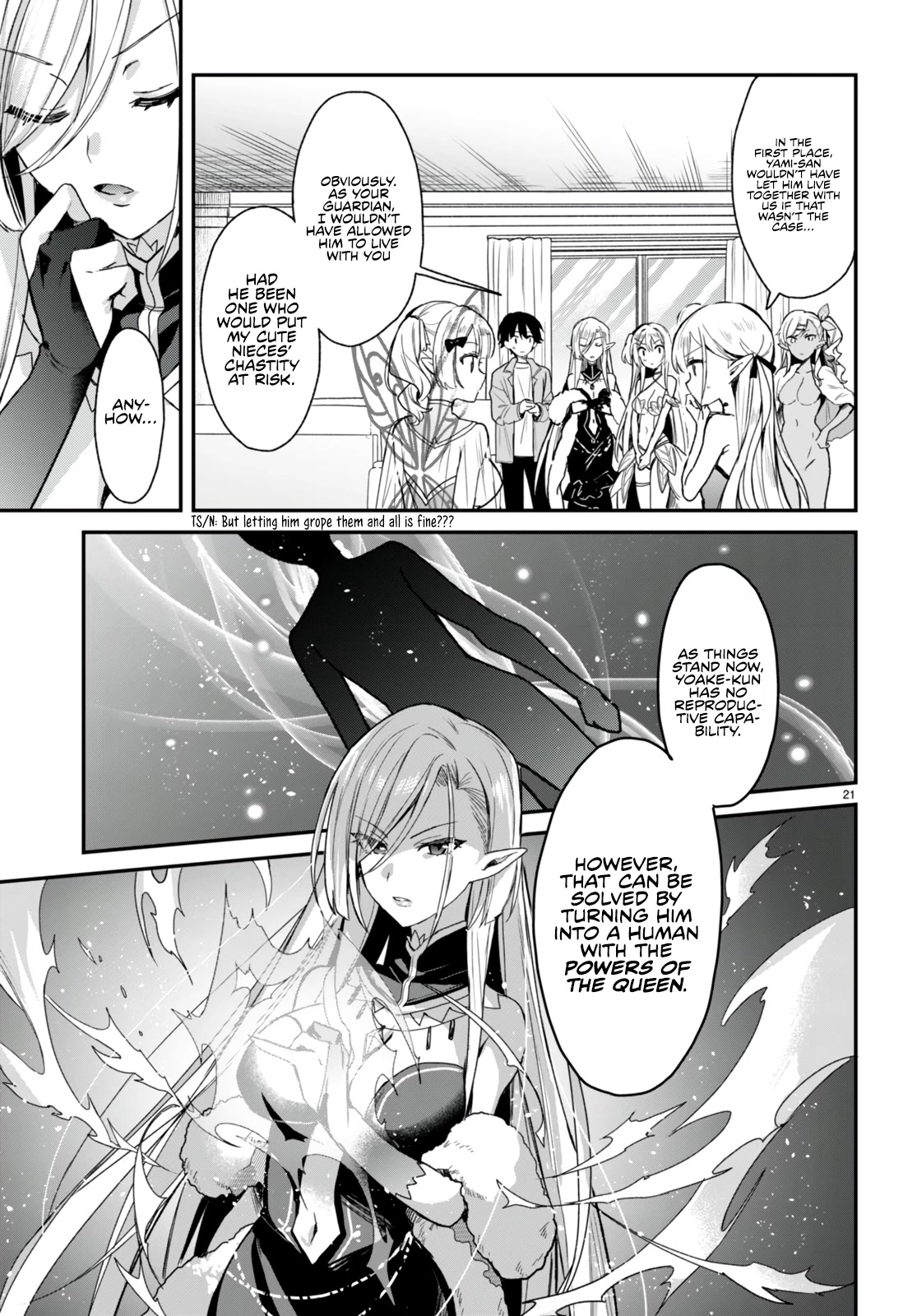 The Four Sisters (Elves) Wait For The Night Chapter 17 page 22 - Chapter 17