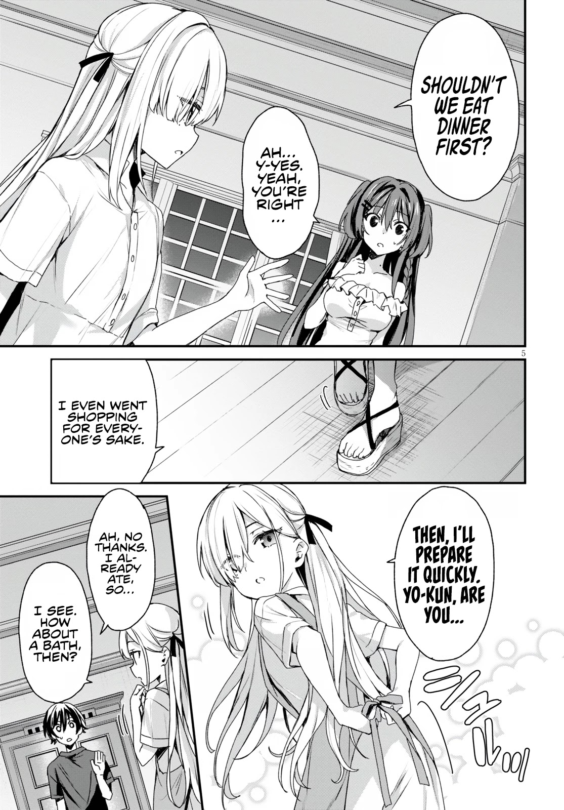 The Four Sisters (Elves) Wait For The Night Chapter 2 page 7 - Chapter 2