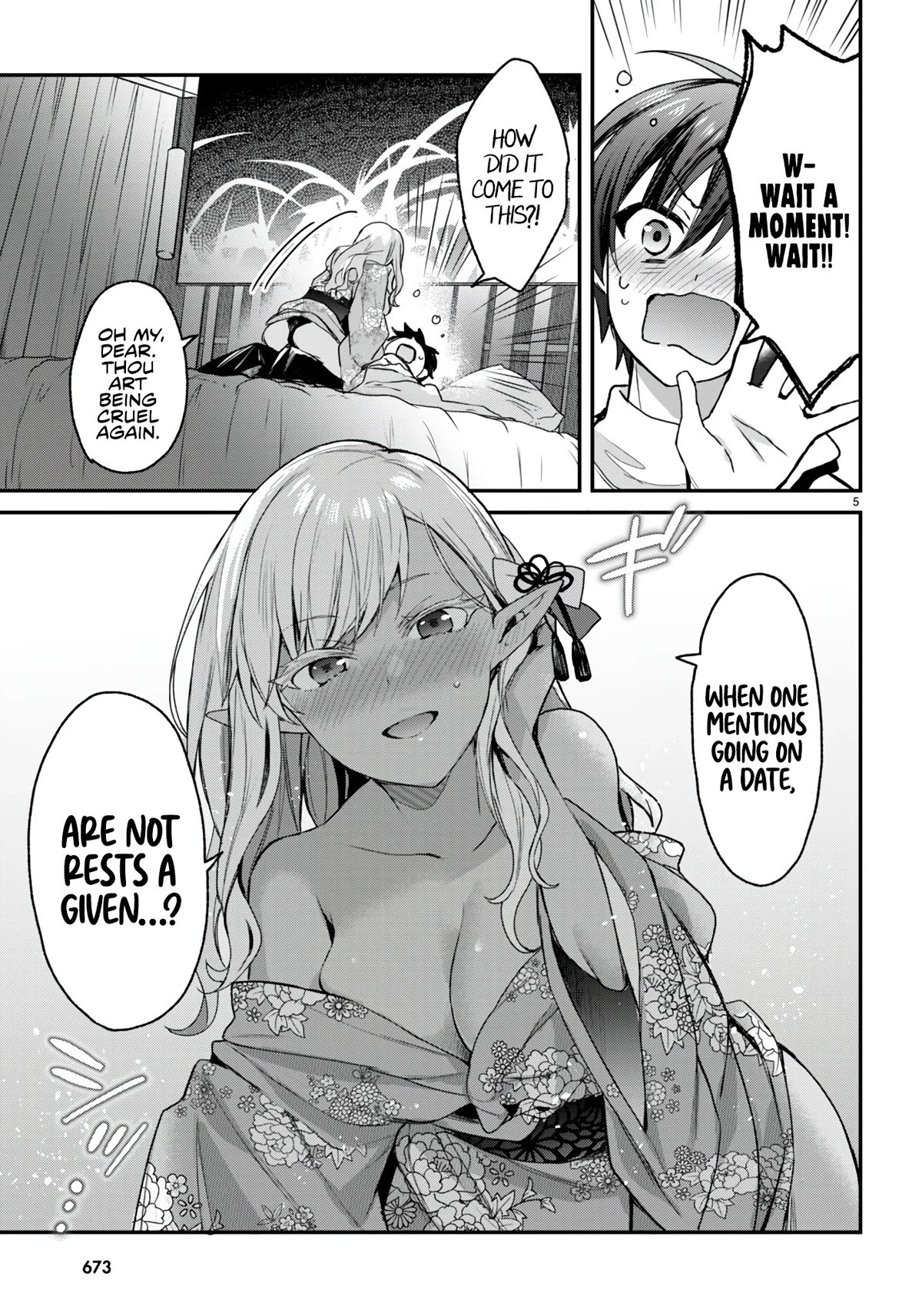 The Four Sisters (Elves) Wait For The Night Chapter 22 page 7 - Chapter 22