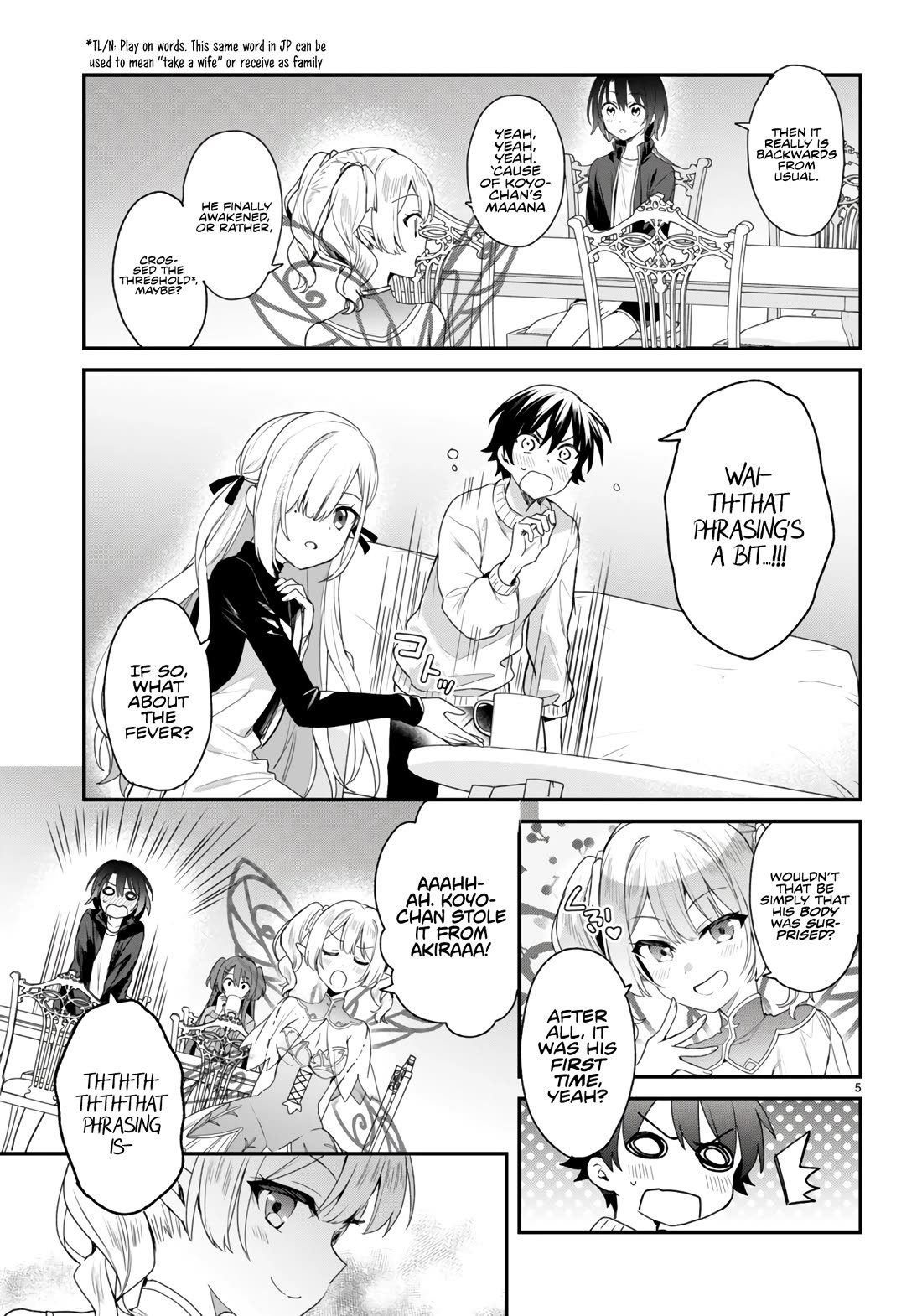 The Four Sisters (Elves) Wait For The Night Chapter 25 page 6 - Chapter 25