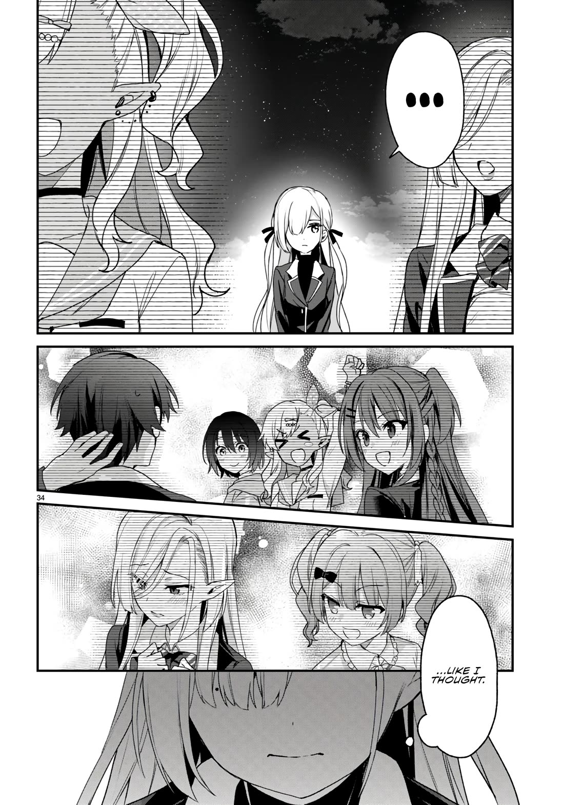 The Four Sisters (Elves) Wait For The Night Chapter 27 page 34 - Chapter 27