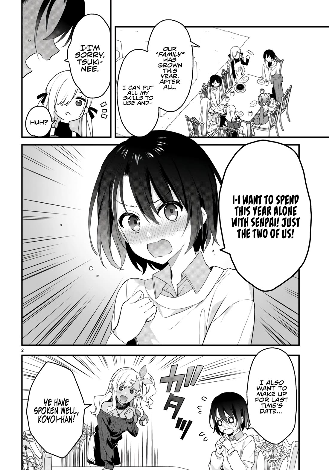 The Four Sisters (Elves) Wait For The Night Chapter 28 page 3 - Chapter 28