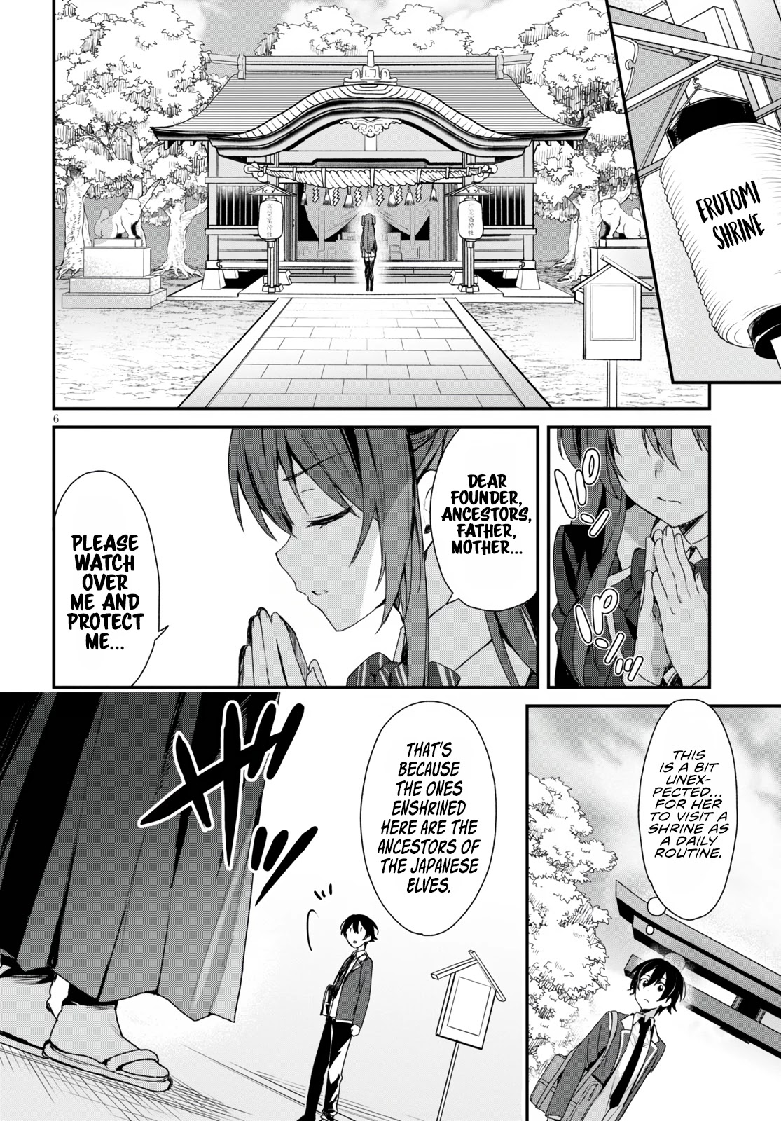The Four Sisters (Elves) Wait For The Night Chapter 3 page 8 - Chapter 3