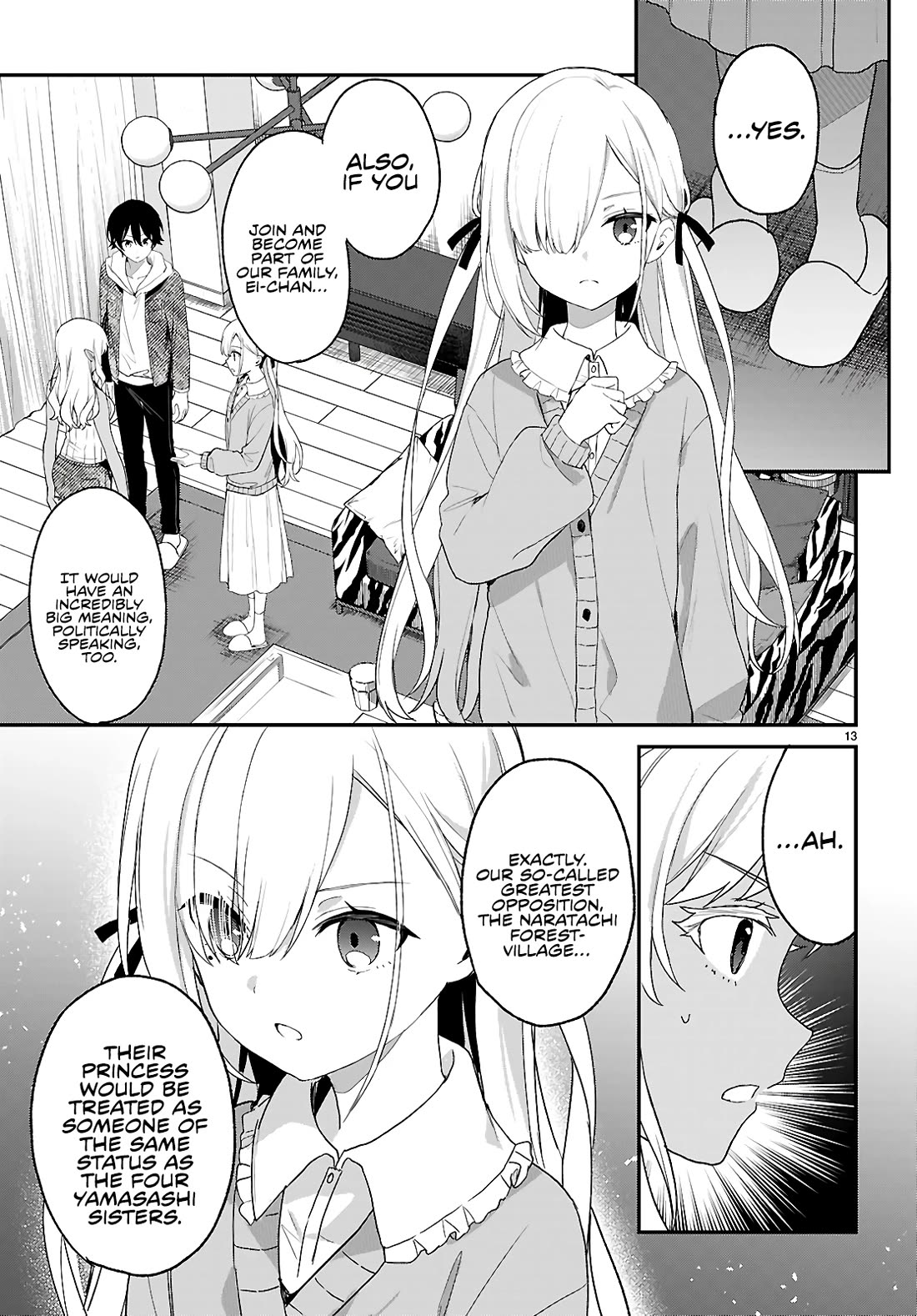 The Four Sisters (Elves) Wait For The Night Chapter 32 page 14 - Chapter 32