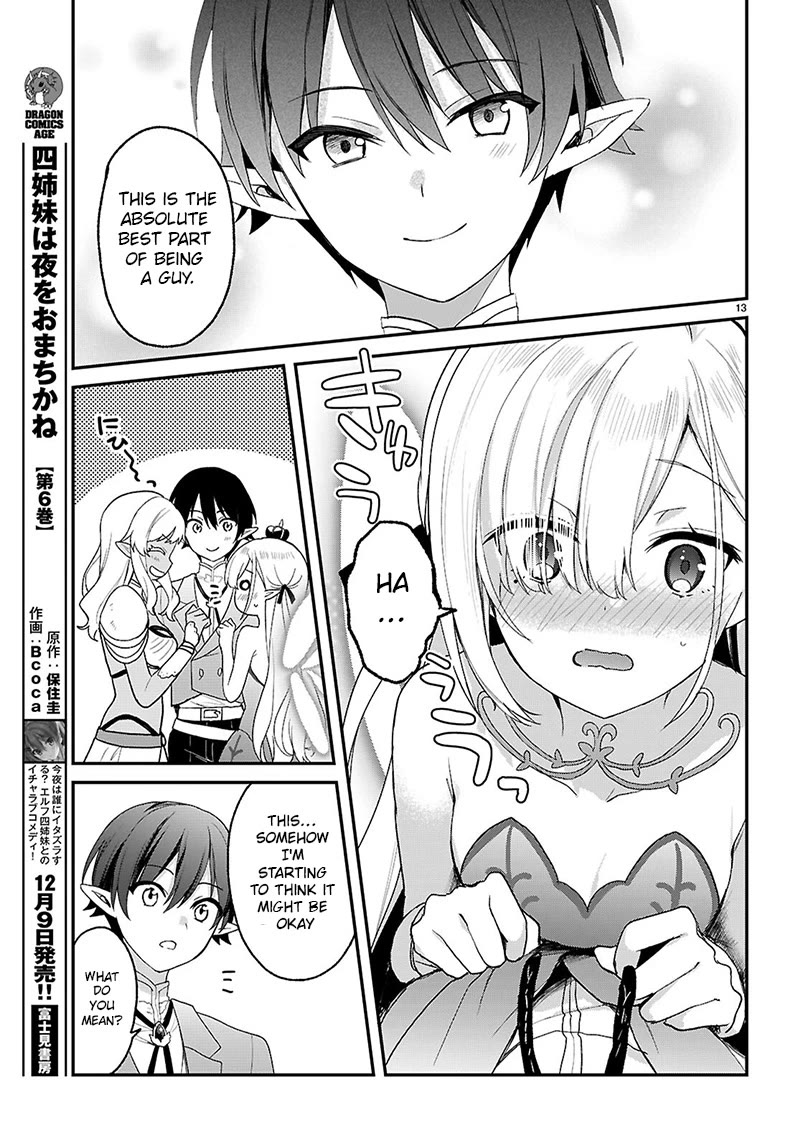 The Four Sisters (Elves) Wait For The Night Chapter 33.2 page 13 - Chapter 33.2: Collision (Part 2)