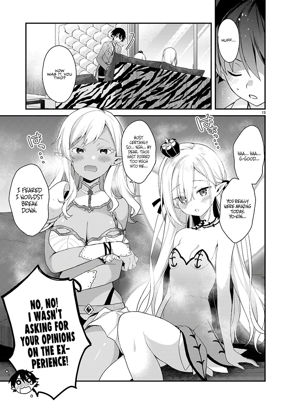 The Four Sisters (Elves) Wait For The Night Chapter 33 page 13 - Chapter 33: Collision (1)