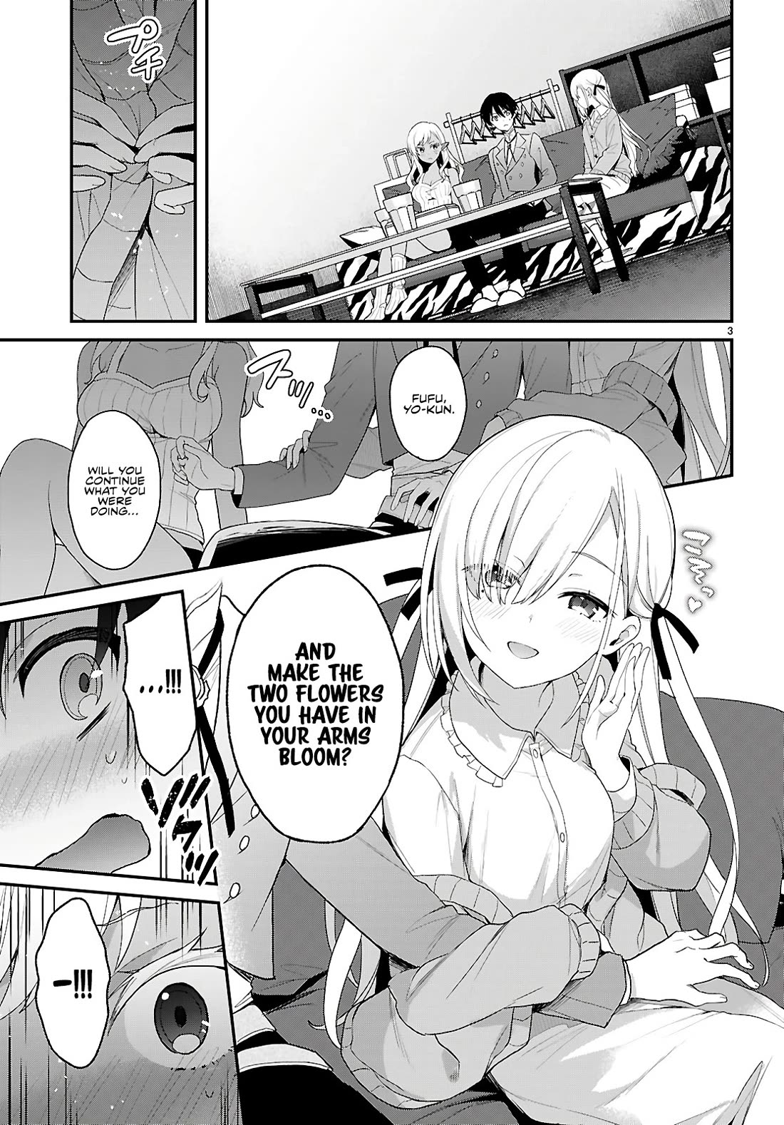 The Four Sisters (Elves) Wait For The Night Chapter 33 page 3 - Chapter 33: Collision (1)