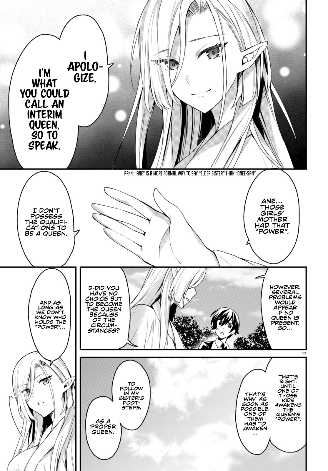 The Four Sisters (Elves) Wait For The Night Chapter 6 page 21 - Chapter 6