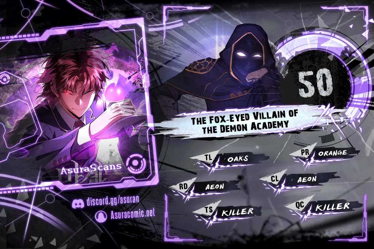 The Fox-Eyed Villain of the Demon Academy Chapter 50 page 1 - Chapter 50