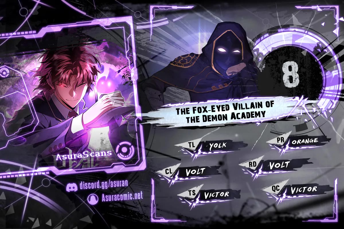 The Fox-Eyed Villain of the Demon Academy Chapter 8 page 1 - Chapter 8