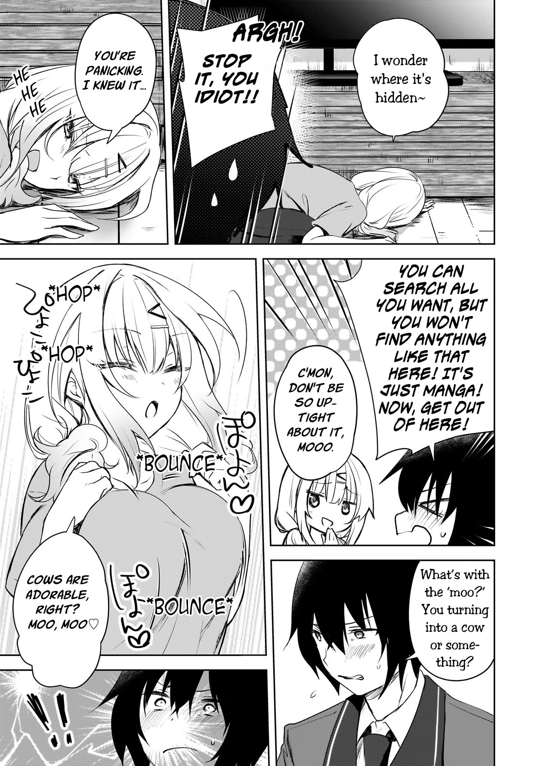 The Gal Sitting Behind Me Likes Me: Maybe I’m Screwed Already. Chapter 1 page 10 - Chapter 1