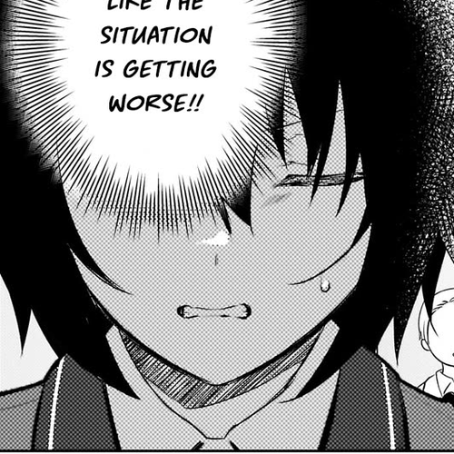 The Gal Sitting Behind Me Likes Me: Maybe I’m Screwed Already. Chapter 1 cover