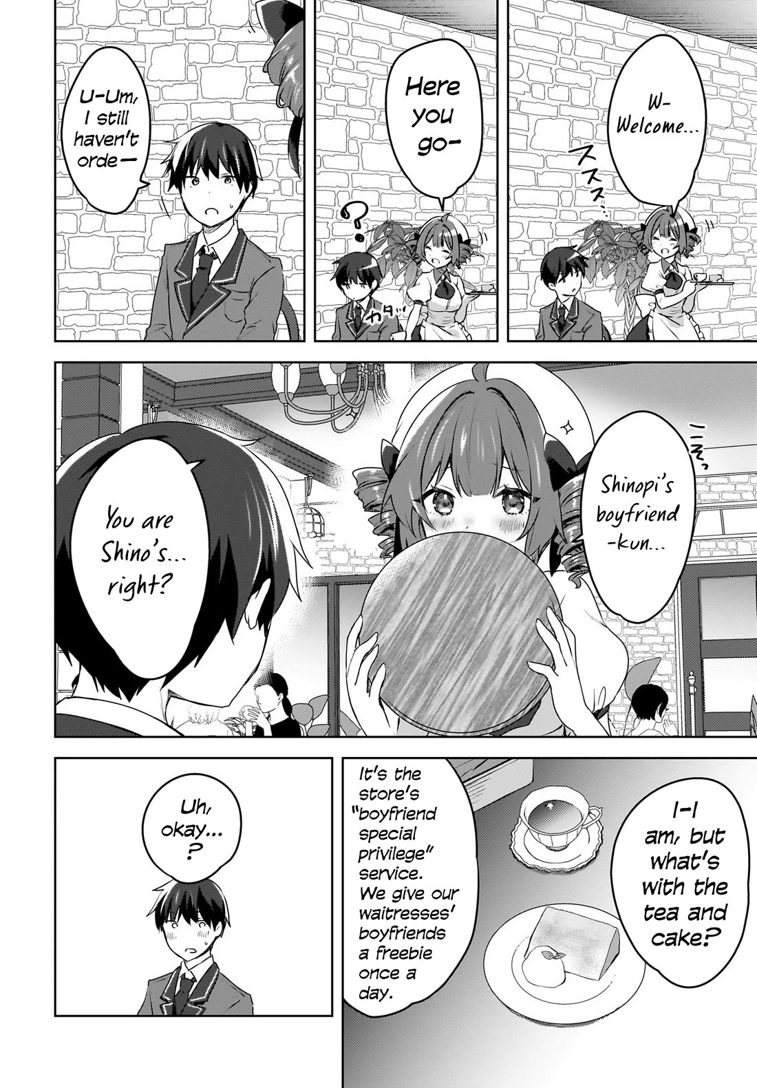 The Gal Sitting Behind Me Likes Me: Maybe I’m Screwed Already. Chapter 10 page 13 - Chapter 10