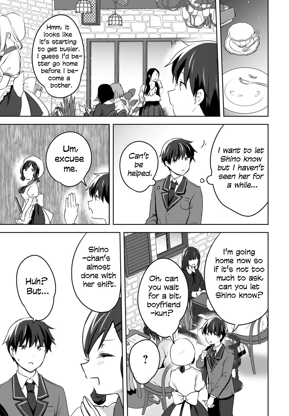 The Gal Sitting Behind Me Likes Me: Maybe I’m Screwed Already. Chapter 10 page 20 - Chapter 10