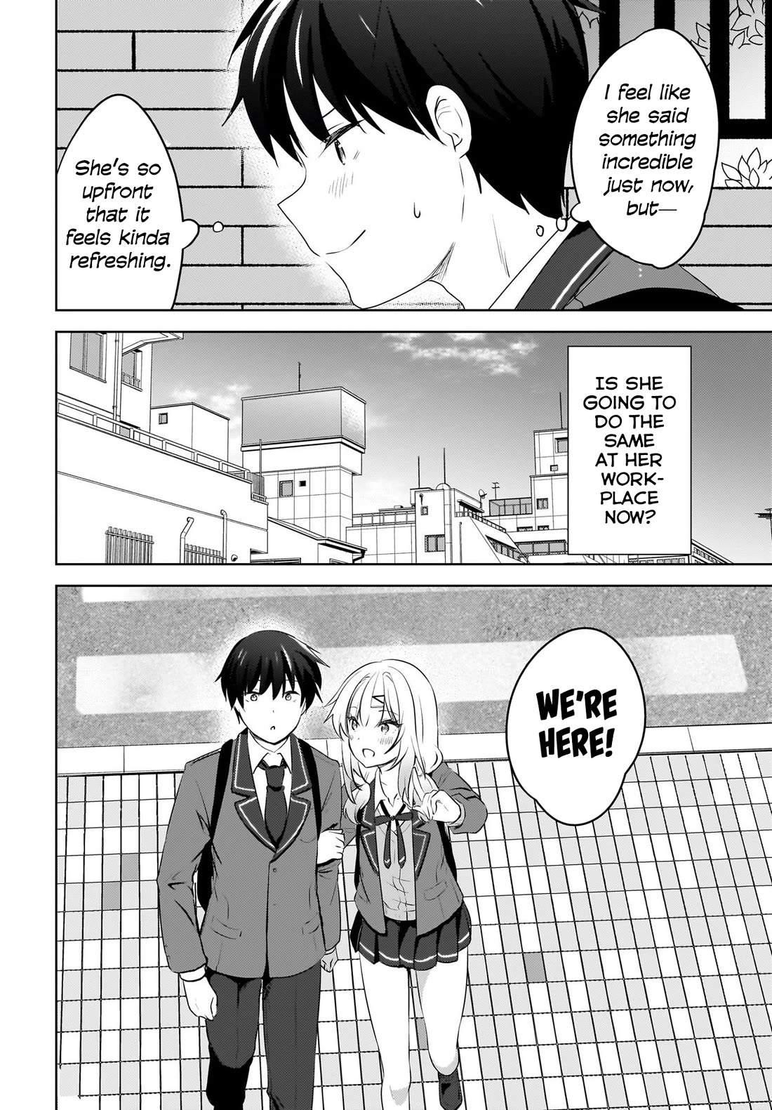 The Gal Sitting Behind Me Likes Me: Maybe I’m Screwed Already. Chapter 10 page 7 - Chapter 10