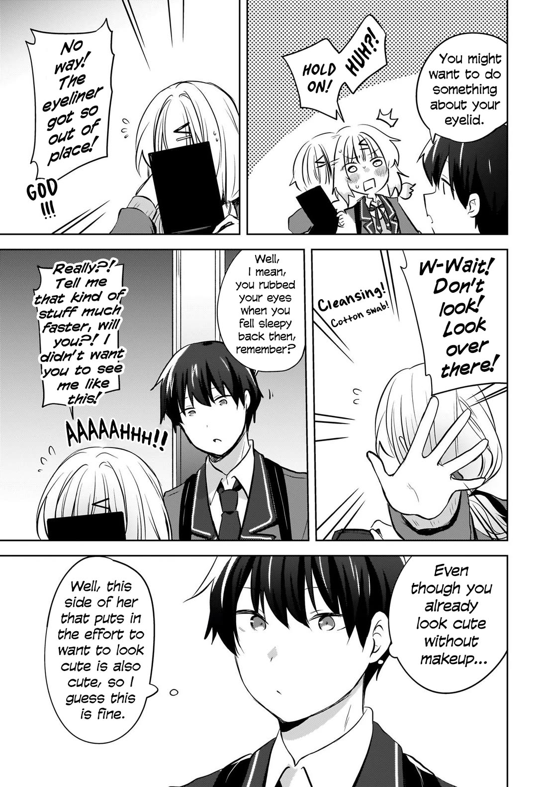The Gal Sitting Behind Me Likes Me: Maybe I’m Screwed Already. Chapter 11 page 10 - Chapter 11