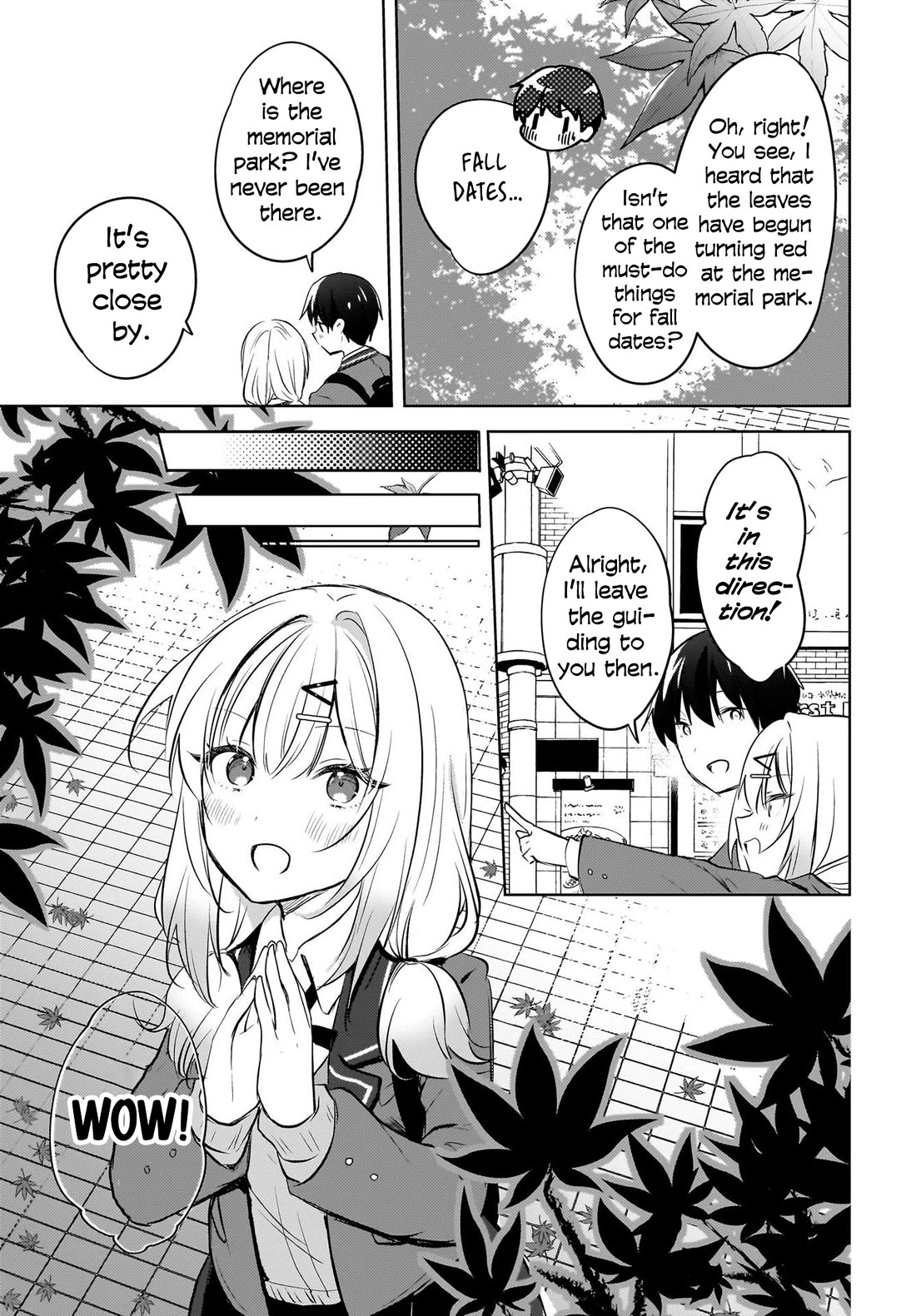 The Gal Sitting Behind Me Likes Me: Maybe I’m Screwed Already. Chapter 11 page 4 - Chapter 11