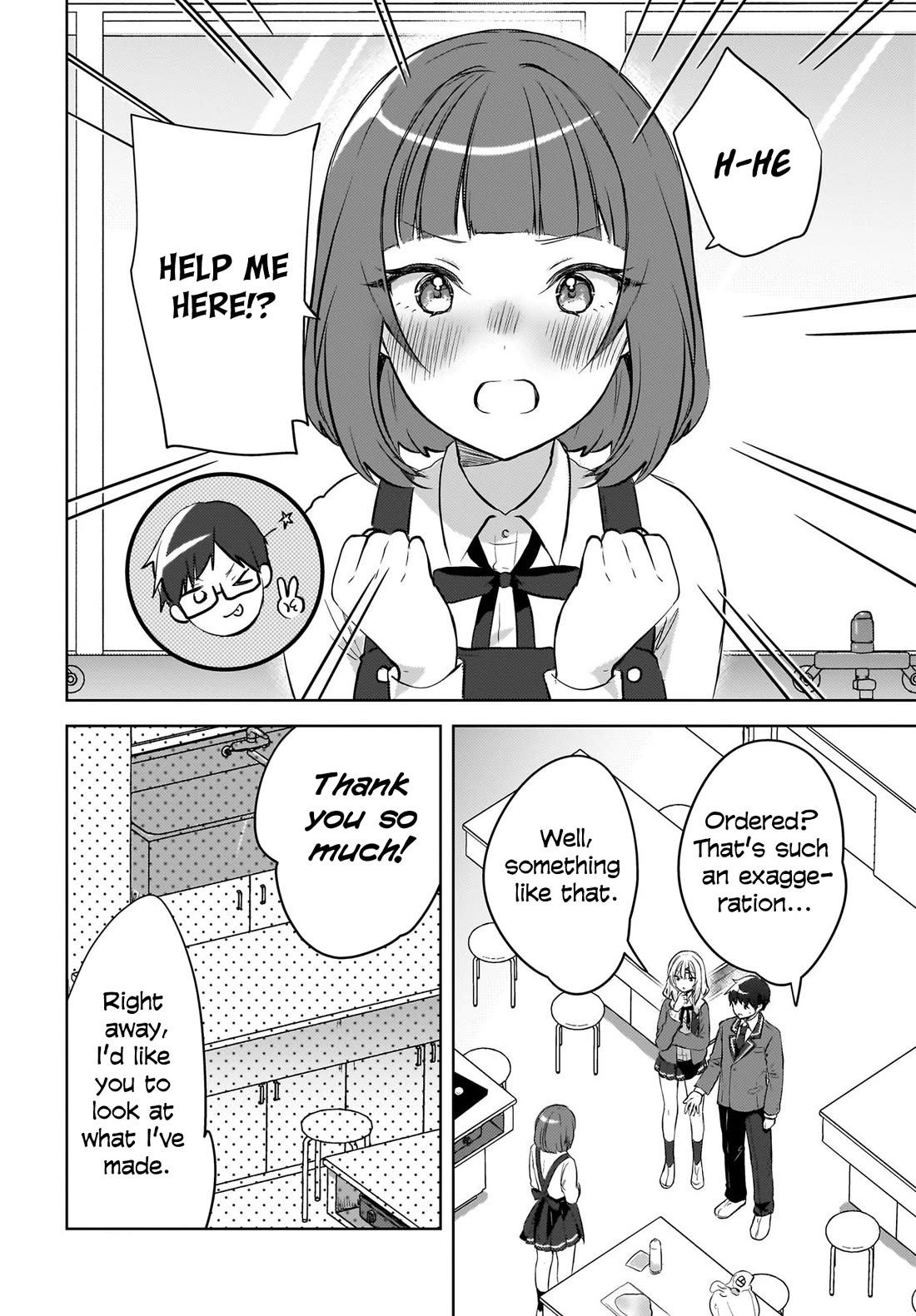 The Gal Sitting Behind Me Likes Me: Maybe I’m Screwed Already. Chapter 14 page 3 - Chapter 14