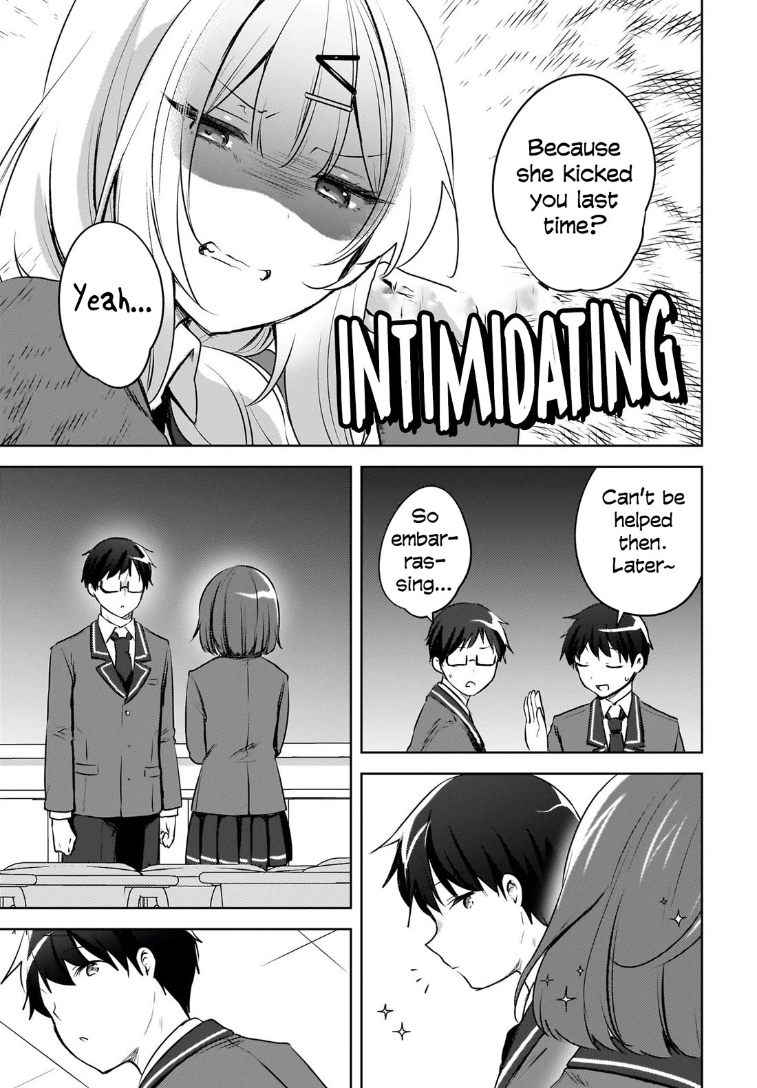The Gal Sitting Behind Me Likes Me: Maybe I’m Screwed Already. Chapter 15 page 12 - Chapter 15