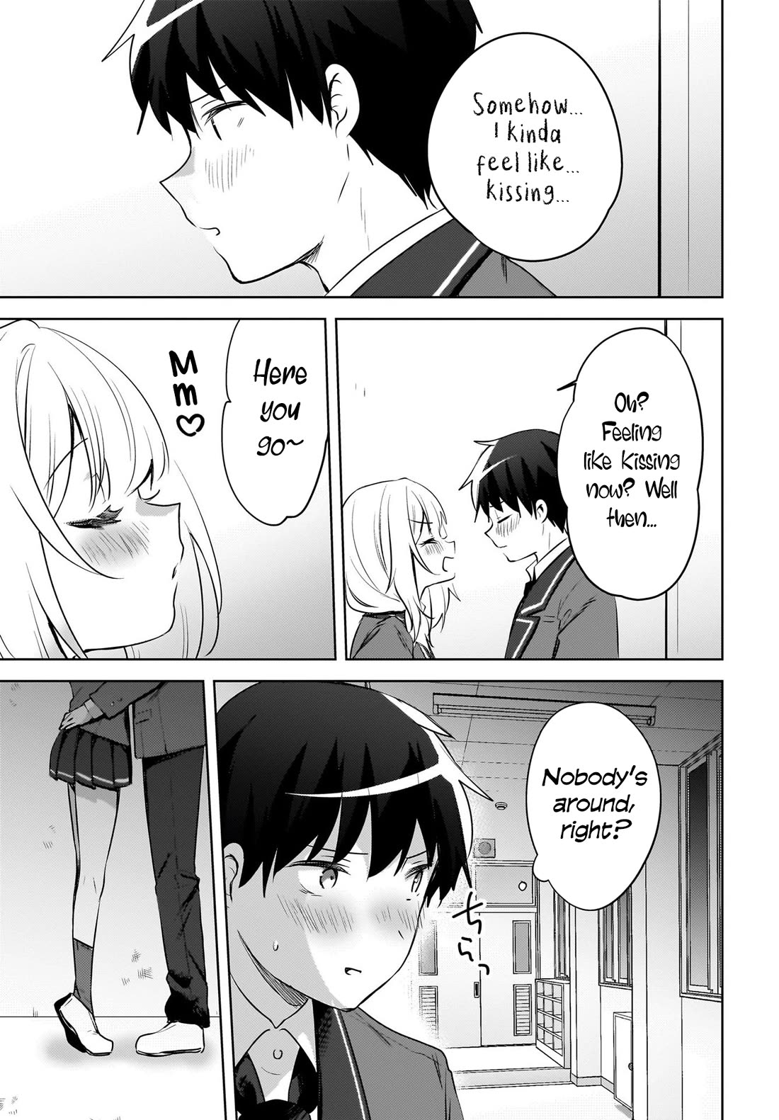 The Gal Sitting Behind Me Likes Me: Maybe I’m Screwed Already. Chapter 15 page 6 - Chapter 15