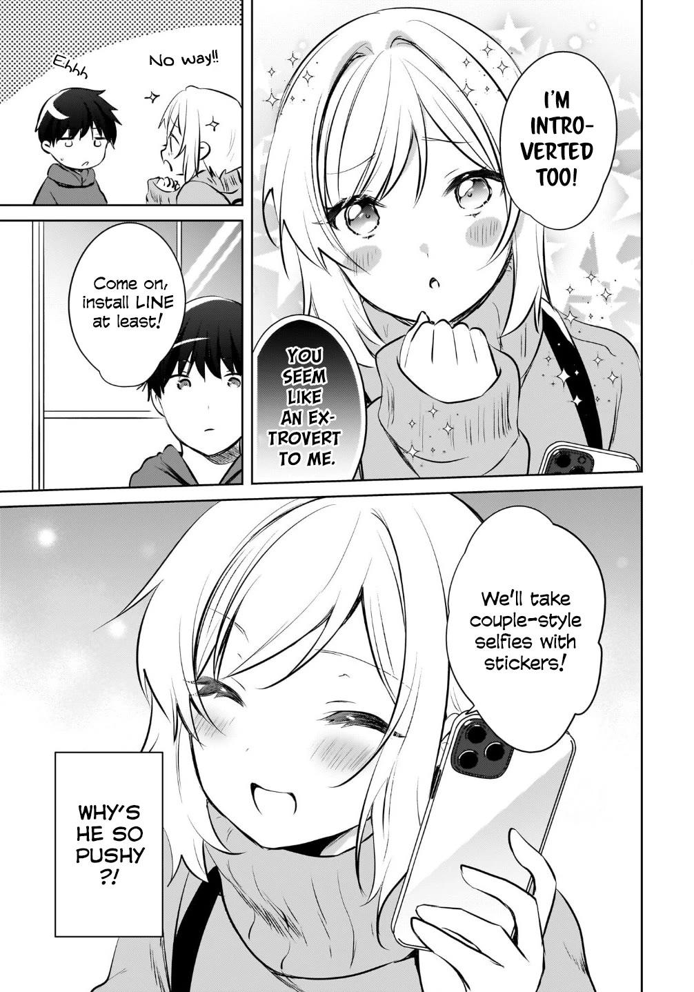 The Gal Sitting Behind Me Likes Me: Maybe I’m Screwed Already. Chapter 16 page 12 - Chapter 16