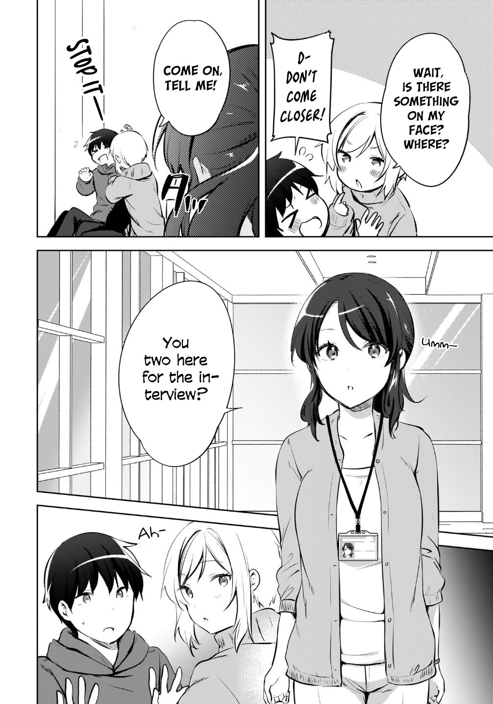 The Gal Sitting Behind Me Likes Me: Maybe I’m Screwed Already. Chapter 16 page 3 - Chapter 16