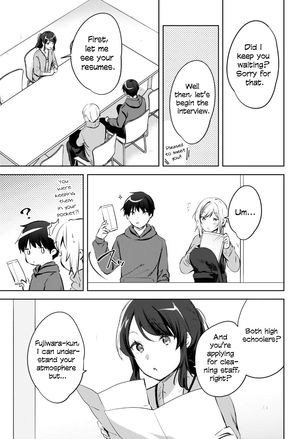 The Gal Sitting Behind Me Likes Me: Maybe I’m Screwed Already. Chapter 16 page 4 - Chapter 16
