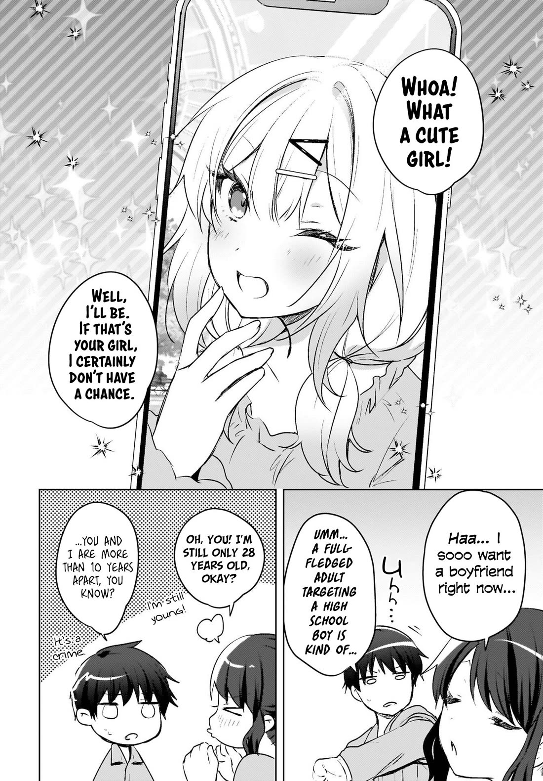 The Gal Sitting Behind Me Likes Me: Maybe I’m Screwed Already. Chapter 18 page 15 - Chapter 18