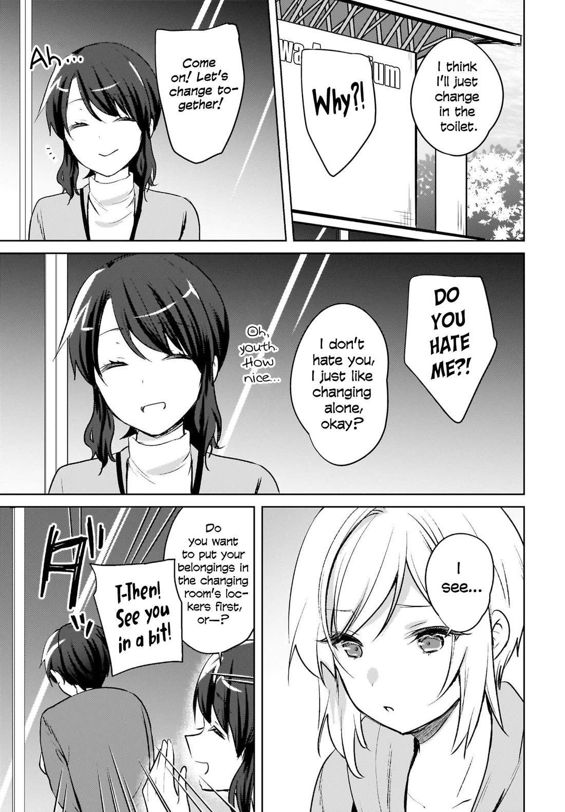 The Gal Sitting Behind Me Likes Me: Maybe I’m Screwed Already. Chapter 18 page 8 - Chapter 18