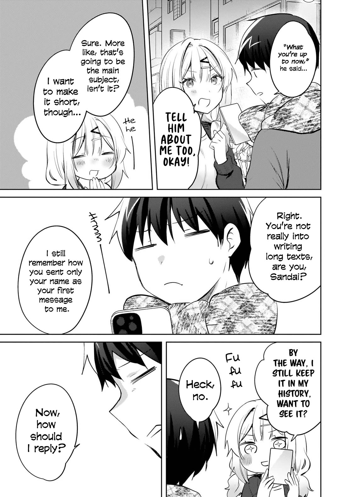 The Gal Sitting Behind Me Likes Me: Maybe I’m Screwed Already. Chapter 19 page 12 - Chapter 19