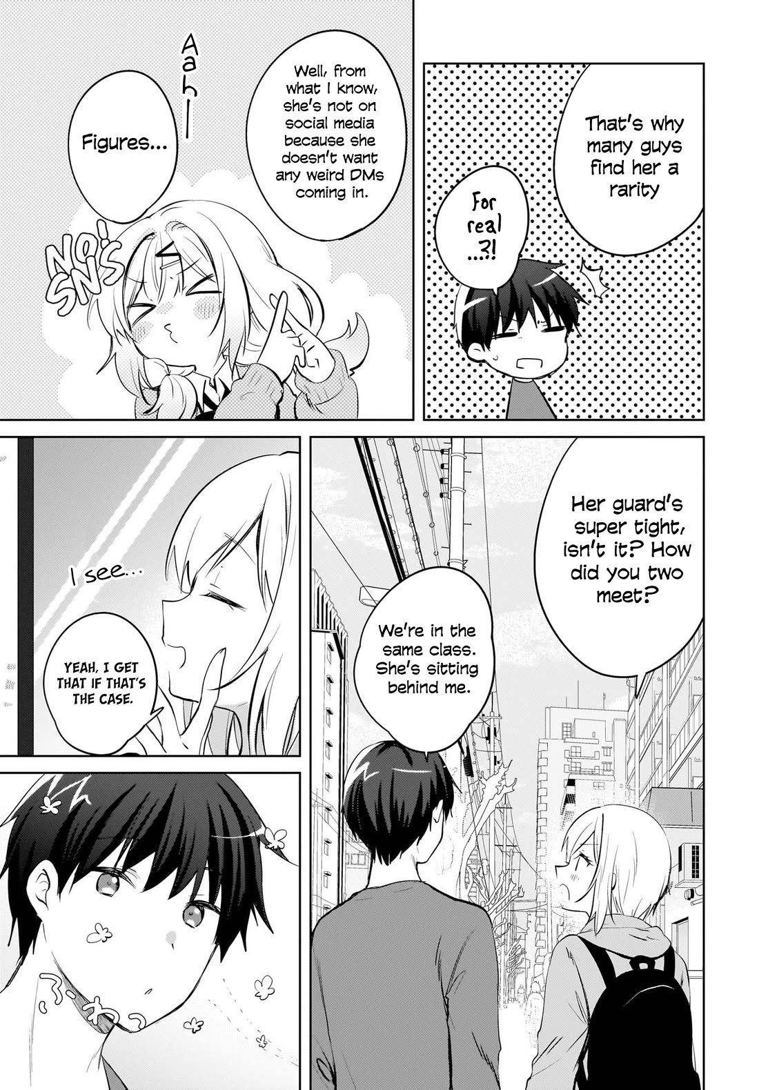 The Gal Sitting Behind Me Likes Me: Maybe I’m Screwed Already. Chapter 19 page 4 - Chapter 19