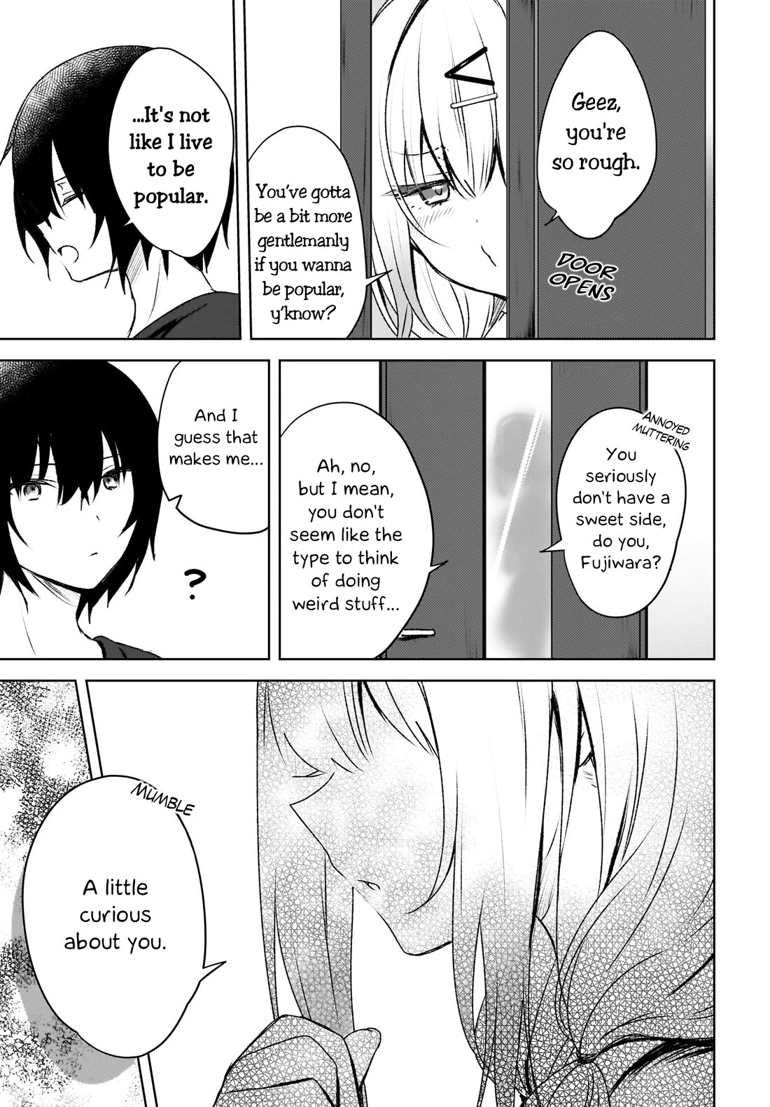 The Gal Sitting Behind Me Likes Me: Maybe I’m Screwed Already. Chapter 2 page 3 - Chapter 2