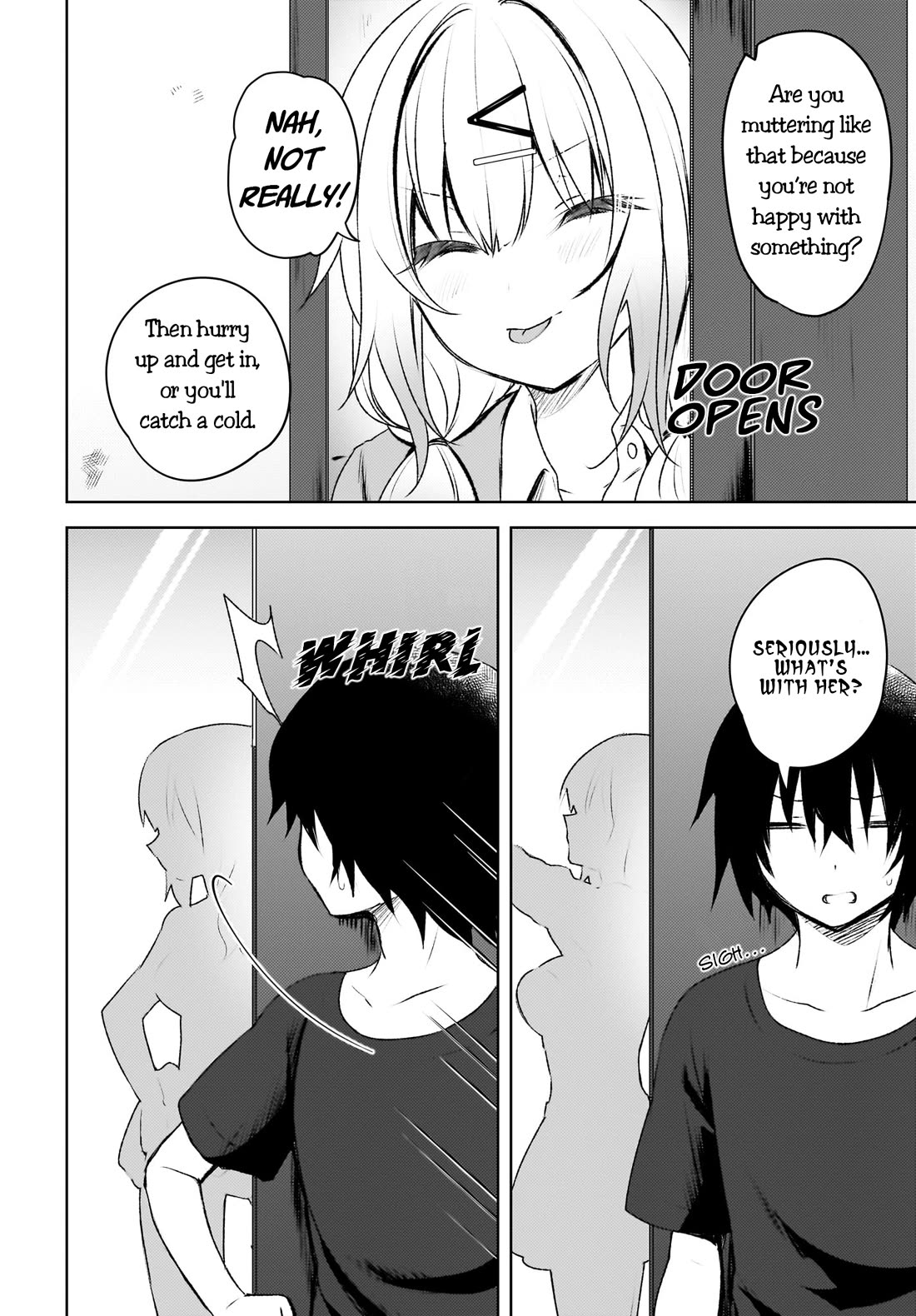 The Gal Sitting Behind Me Likes Me: Maybe I’m Screwed Already. Chapter 2 page 4 - Chapter 2