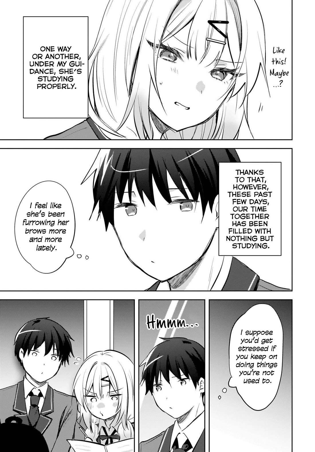 The Gal Sitting Behind Me Likes Me: Maybe I’m Screwed Already. Chapter 20 page 10 - Chapter 20