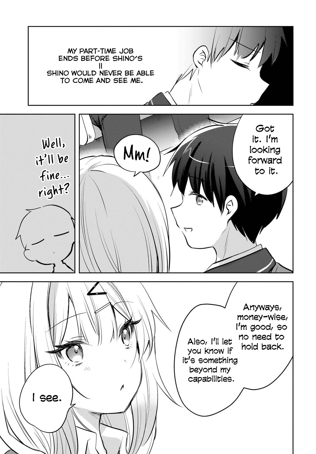 The Gal Sitting Behind Me Likes Me: Maybe I’m Screwed Already. Chapter 20 page 16 - Chapter 20