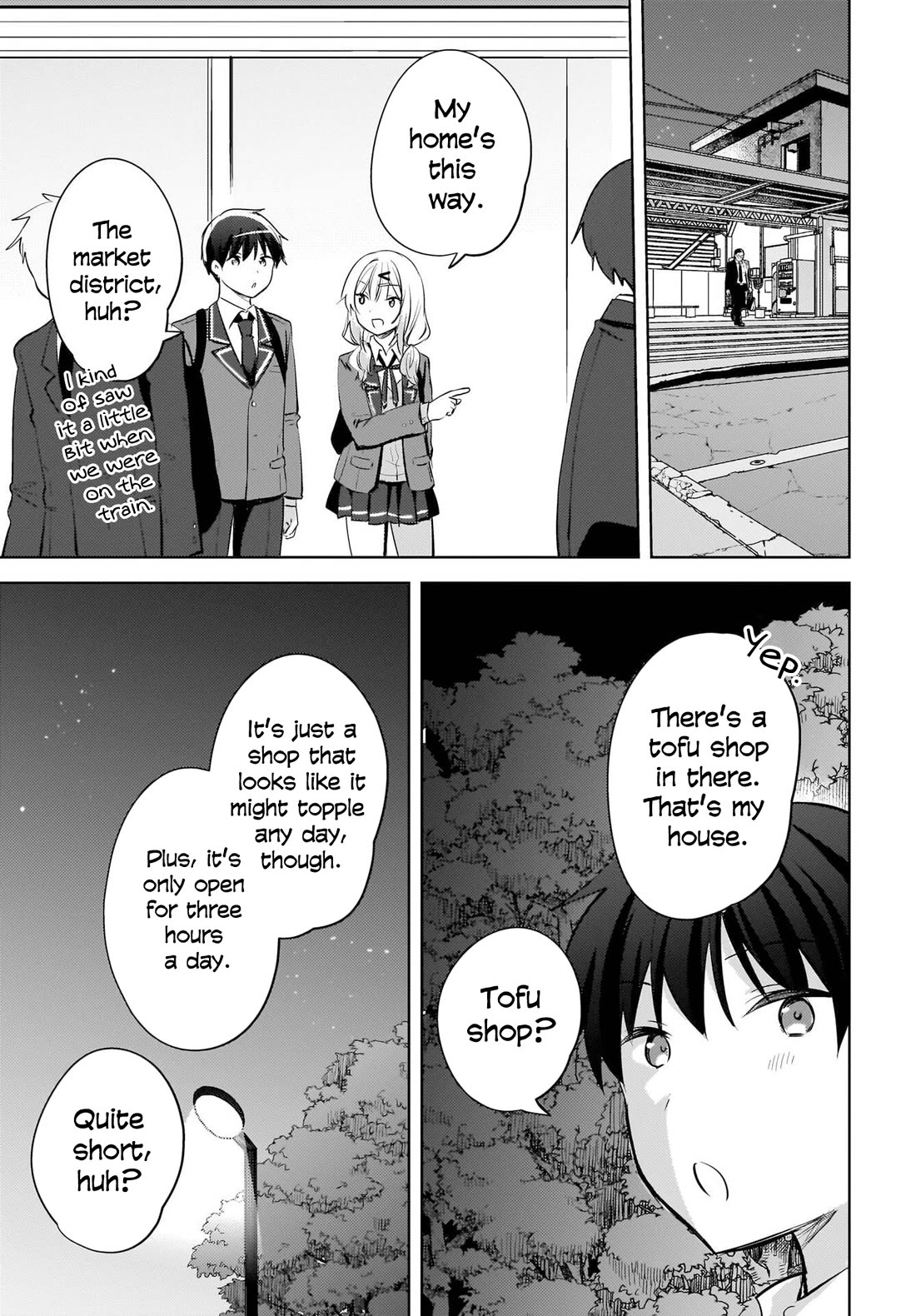 The Gal Sitting Behind Me Likes Me: Maybe I’m Screwed Already. Chapter 20 page 18 - Chapter 20
