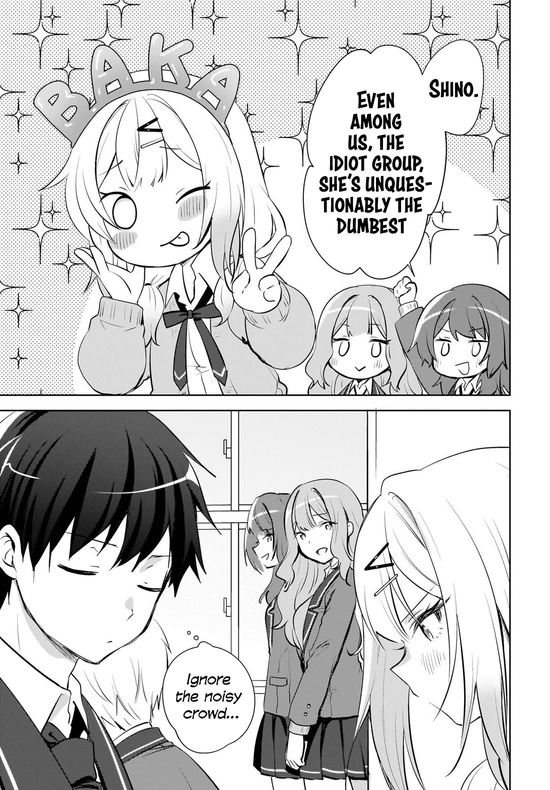 The Gal Sitting Behind Me Likes Me: Maybe I’m Screwed Already. Chapter 20 page 4 - Chapter 20