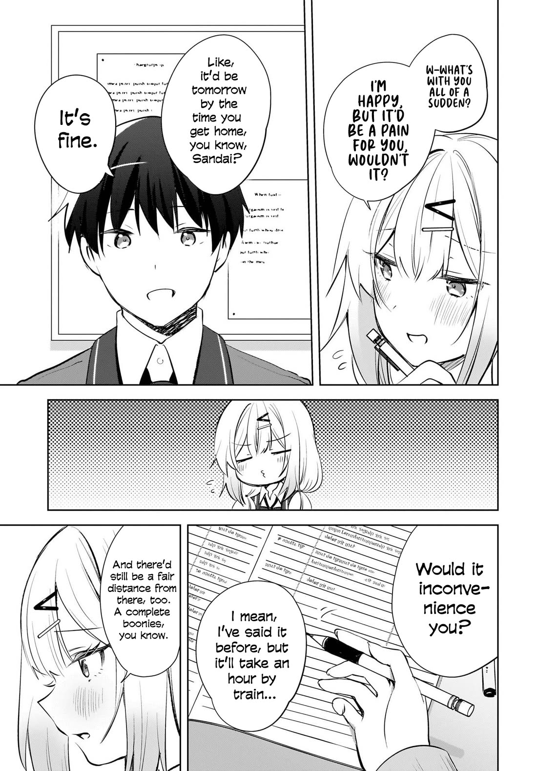The Gal Sitting Behind Me Likes Me: Maybe I’m Screwed Already. Chapter 20 page 6 - Chapter 20