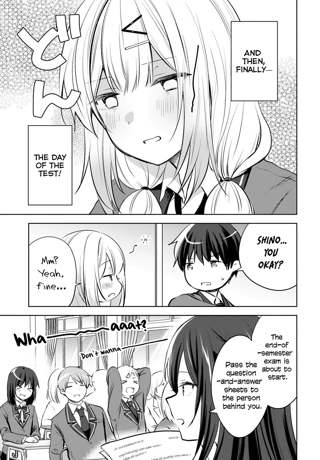 The Gal Sitting Behind Me Likes Me: Maybe I’m Screwed Already. Chapter 21 page 14 - Chapter 21