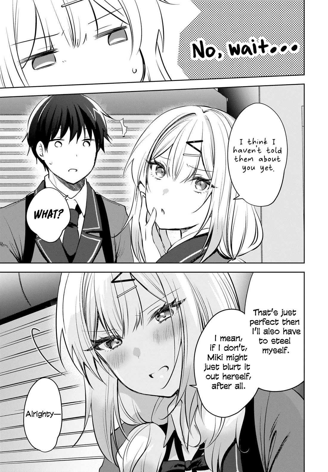 The Gal Sitting Behind Me Likes Me: Maybe I’m Screwed Already. Chapter 21 page 4 - Chapter 21