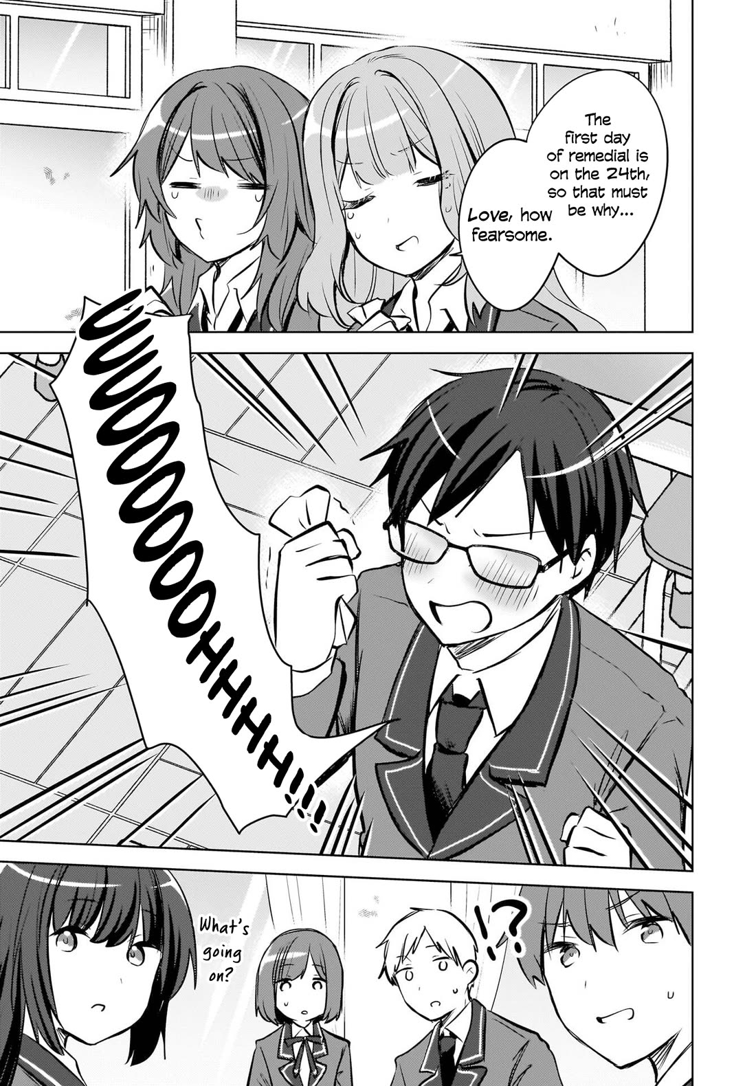 The Gal Sitting Behind Me Likes Me: Maybe I’m Screwed Already. Chapter 22 page 11 - Chapter 22