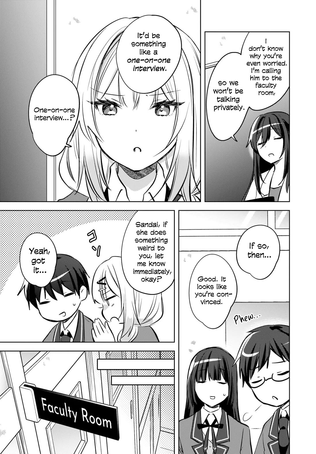 The Gal Sitting Behind Me Likes Me: Maybe I’m Screwed Already. Chapter 22 page 15 - Chapter 22