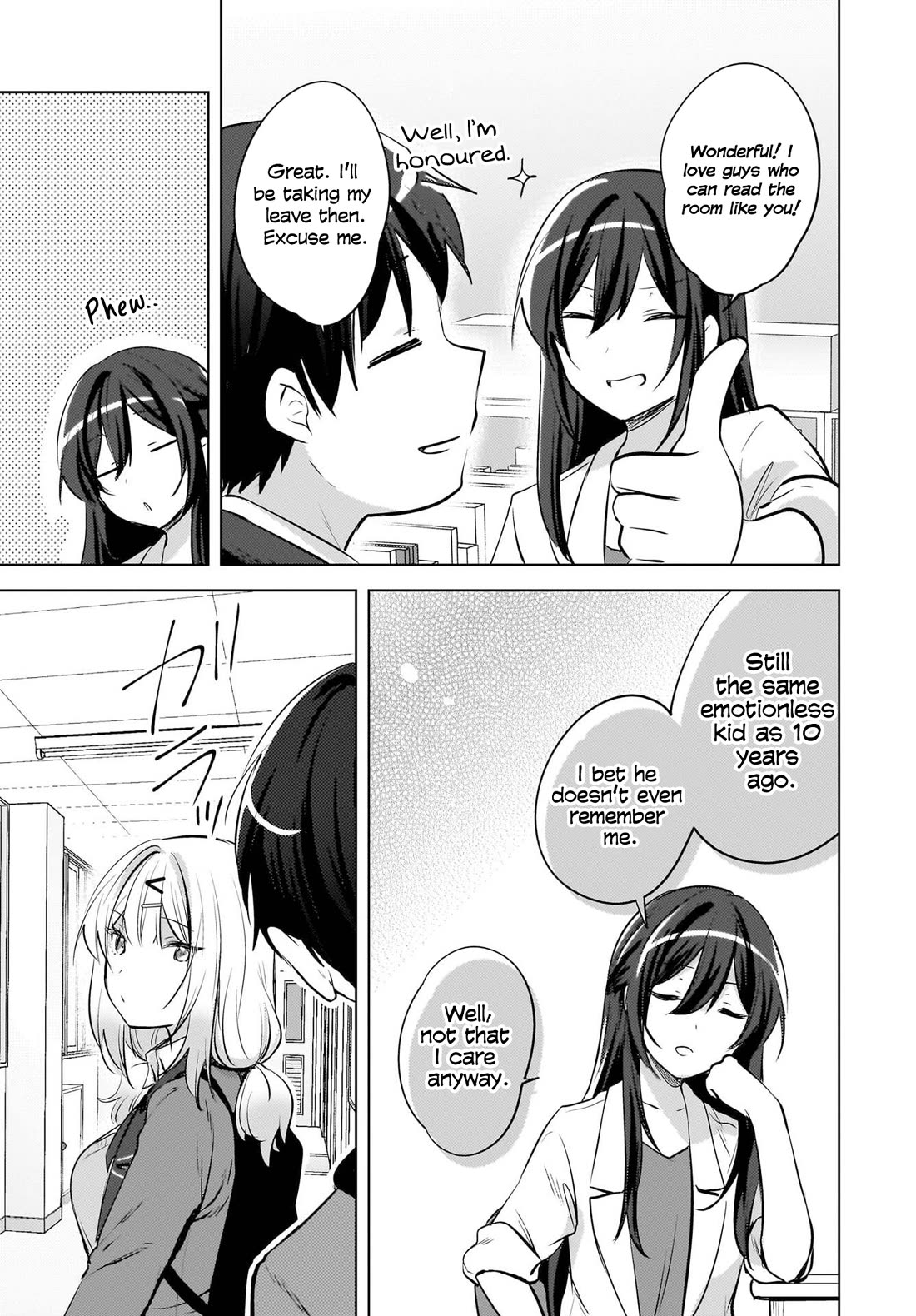 The Gal Sitting Behind Me Likes Me: Maybe I’m Screwed Already. Chapter 22 page 19 - Chapter 22
